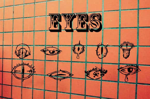 Eyes Font - Featured Image