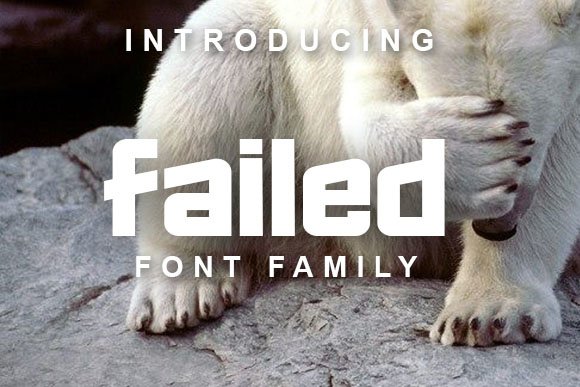 Failed Font - Featured Image