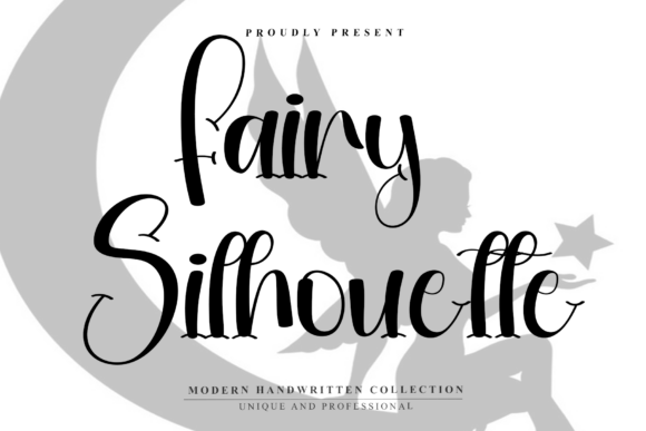 Fairy Silhouette Font - Featured Image