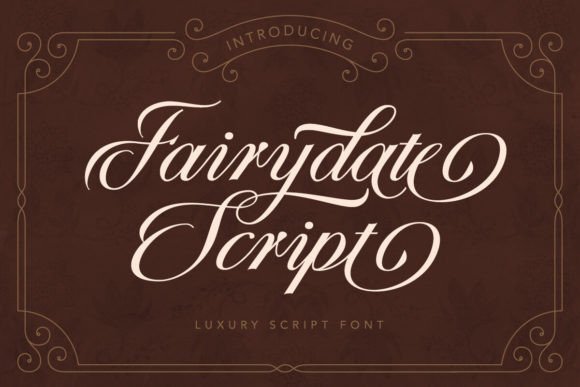 Fairydate Font - Featured Image