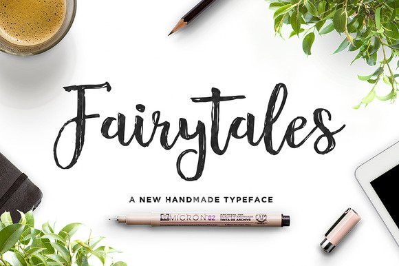 Fairytales Script Font - Featured Image