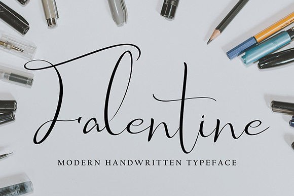 Falentine Font - Featured Image