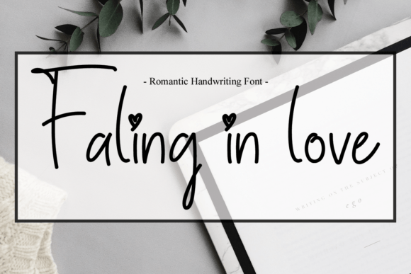 Faling in Love Font - Featured Image