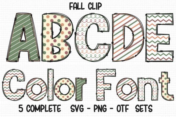 Fall Clip Font - Featured Image