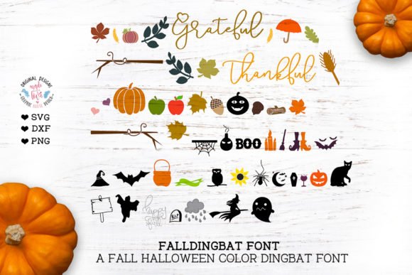 Fall Halloween Font - Featured Image