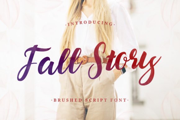 Fall Story Font - Featured Image