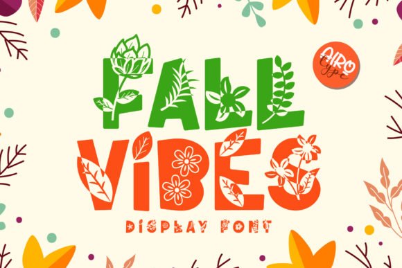 Fall Vibes Font - Featured Image