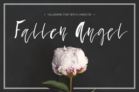 Fallen Angel Font - Featured Image