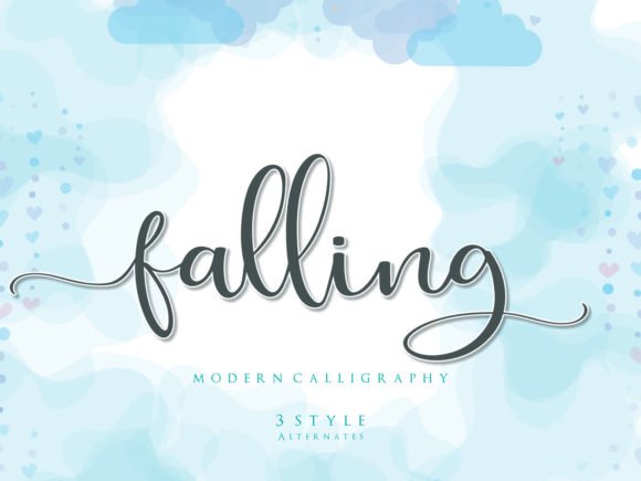 Falling Font - Featured Image