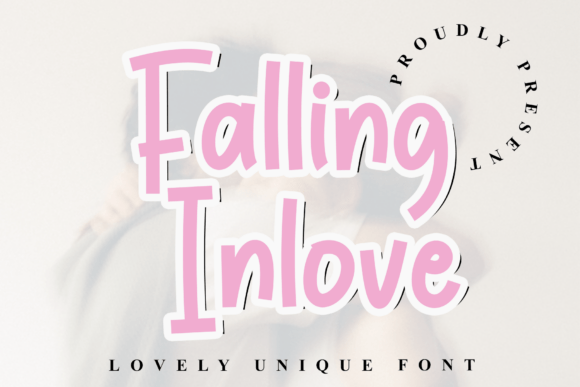 Falling Inlove Font - Featured Image
