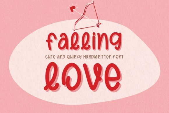 Falling Love Font - Featured Image