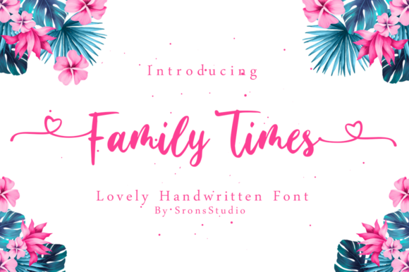 Family Times Font - Featured Image