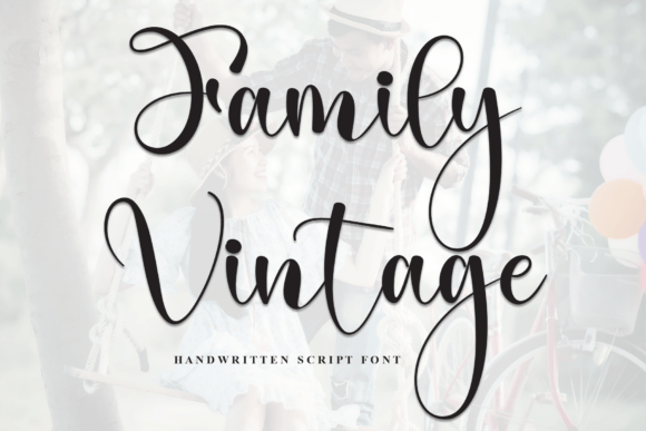 Family Vintage Font - Featured Image