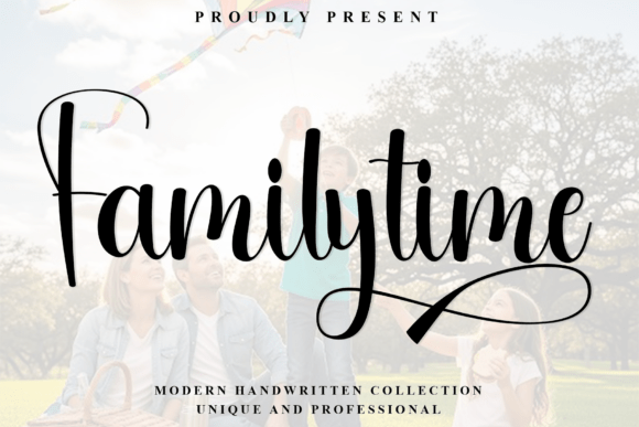 Familytime Font - Featured Image