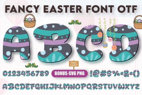 Fancy Easter Font - Featured Image
