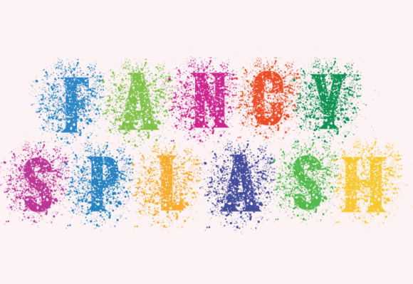 Fancy Splash Font - Featured Image