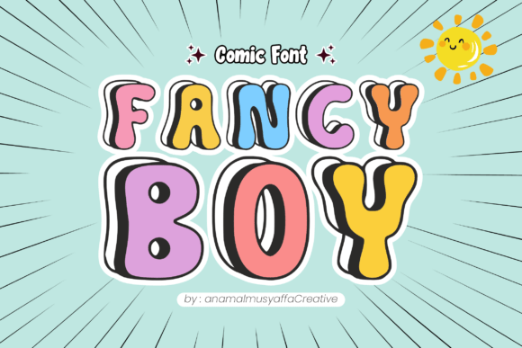 Fancyboy Regular Font - Featured Image