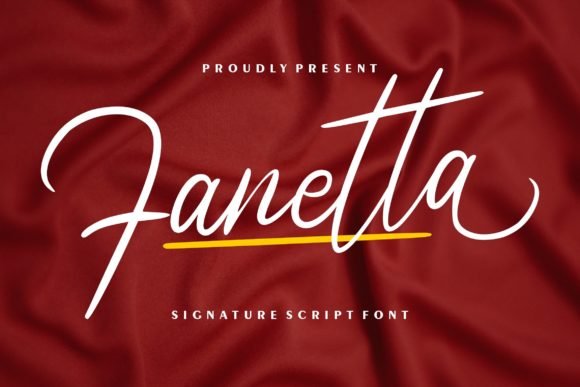 Fanetta Font - Featured Image