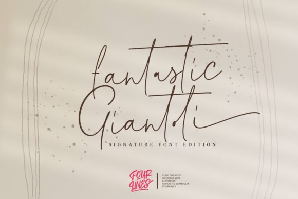 Fantastic Giantoli Font - Featured Image