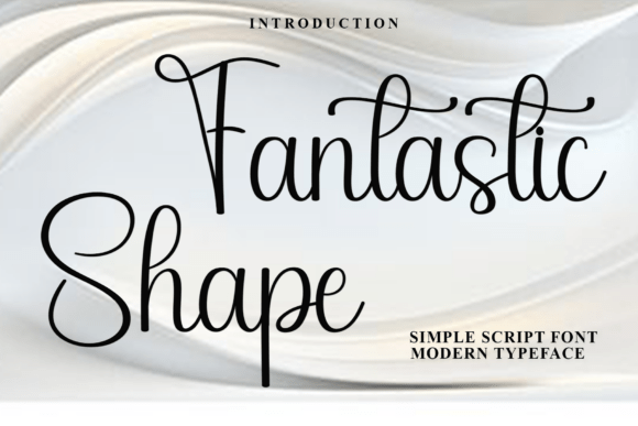 Fantastic Shape Font - Featured Image