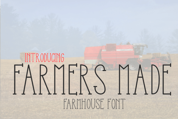 Farmers Made Font - Featured Image