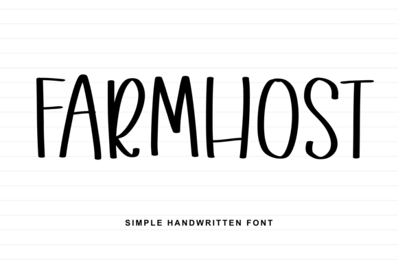 Farmhost Font - Featured Image