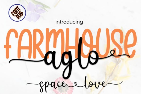Farmhouse Aglo Font - Featured Image