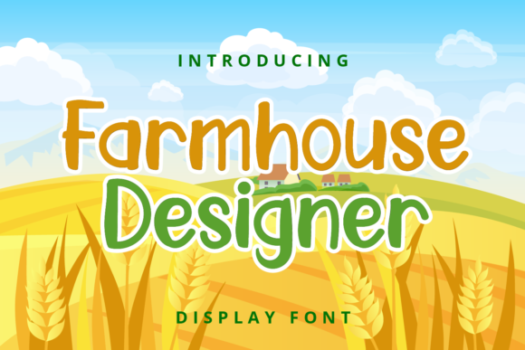 Farmhouse Designer Font - Featured Image