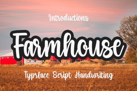 Farmhouse Font - Featured Image