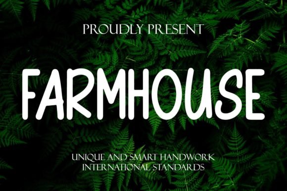 Farmhouse Font - Featured Image