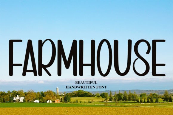 Farmhouse Font - Featured Image