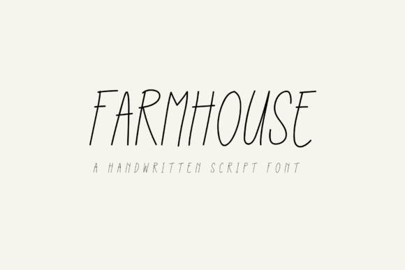 Farmhouse Font - Featured Image