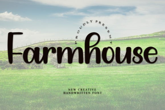 Farmhouse Font - Featured Image