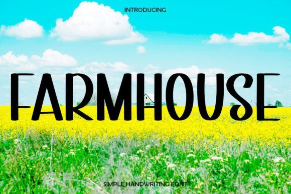 Farmhouse Font - Featured Image
