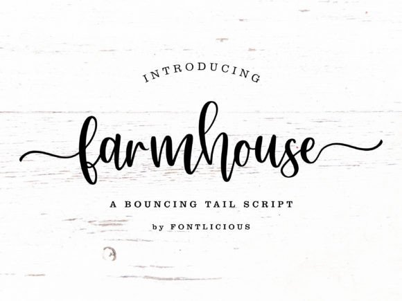 Farmhouse Font - Featured Image