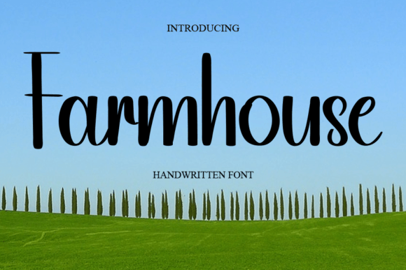 Farmhouse Font - Featured Image