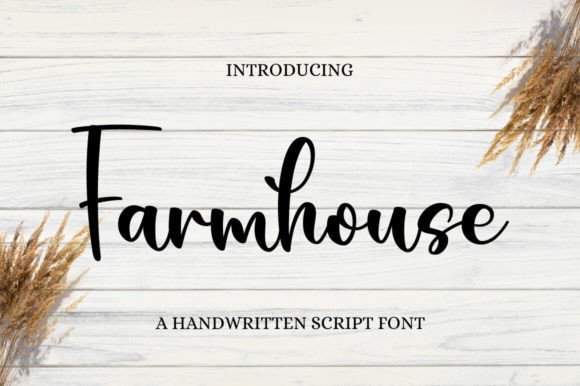 Farmhouse Font - Featured Image