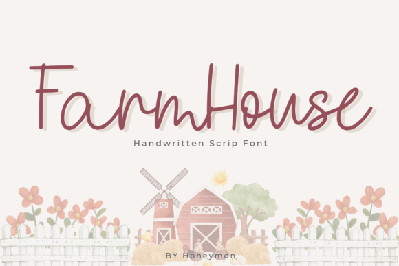 Farmhouse Font - Featured Image