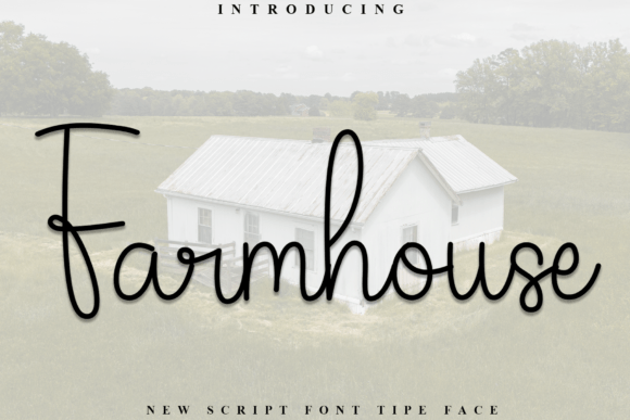 Farmhouse Font - Featured Image