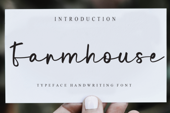 Farmhouse Font - Featured Image