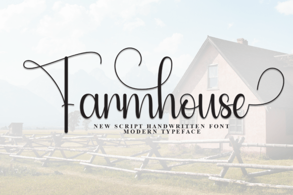 Farmhouse Font - Featured Image