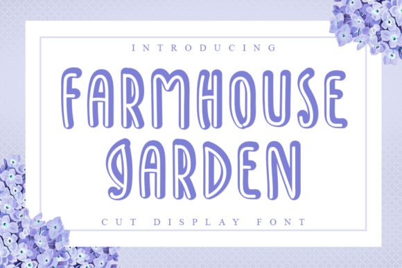 Farmhouse Garden Font - Featured Image