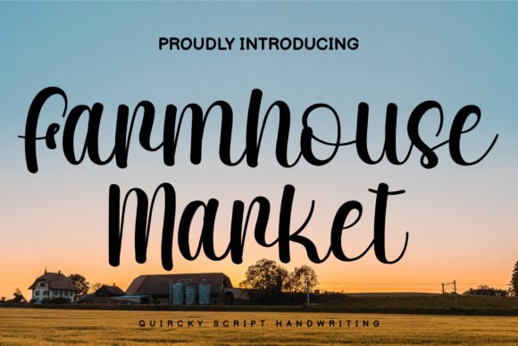 Farmhouse Market Font - Featured Image