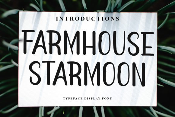 Farmhouse Starmoon Font - Featured Image