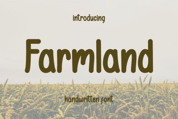 Farmland Font - Featured Image