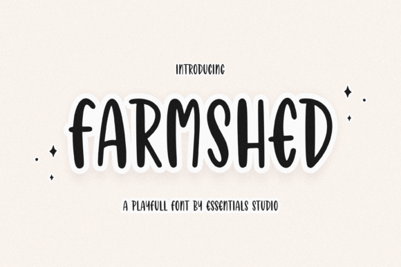 Farmshed Font - Featured Image