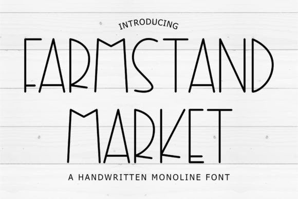 Farmstand Market Font - Featured Image