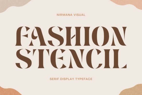 Fashion Stencil Font - Featured Image
