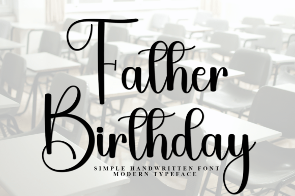 Father Birthday Font - Featured Image