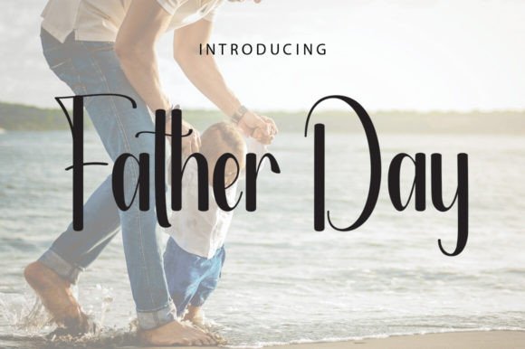 Father Day Font - Featured Image